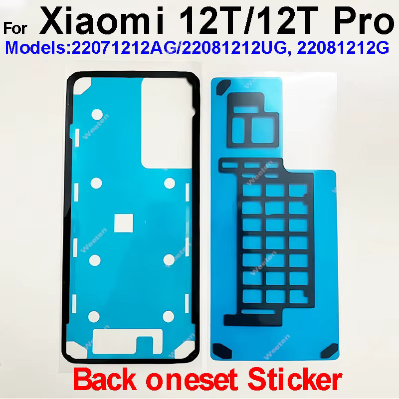 Xiaomi Ersatzteil-Set für 12T 13T 14T Pro mit Kleber für Batteriegehäuse, LCD-Bildschirm und Rückkamera - Bild 2