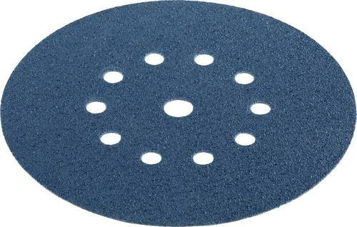 Flex Exzenterschleifpapier Körnung 24 Durchmesser 225 mm für Holz und Metall, 12 Stück in Blau - Bild 1