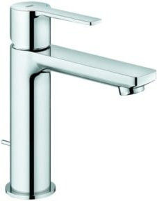 Grohe Waschtisch-Einhebelmischer Lineare S-Size mit Ablaufgarnitur in Chrom - Bild 1