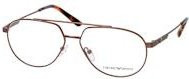 Emporio Armani EA 1165 Korrektionsbrille, Aviator, Metall, braun, Herren - Bild 1
