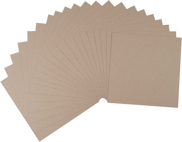 Kraftkarton von Craft UK Limited in Braun, 20 Blatt, B/T: 30,5 x 30,5 cm - Bild 1