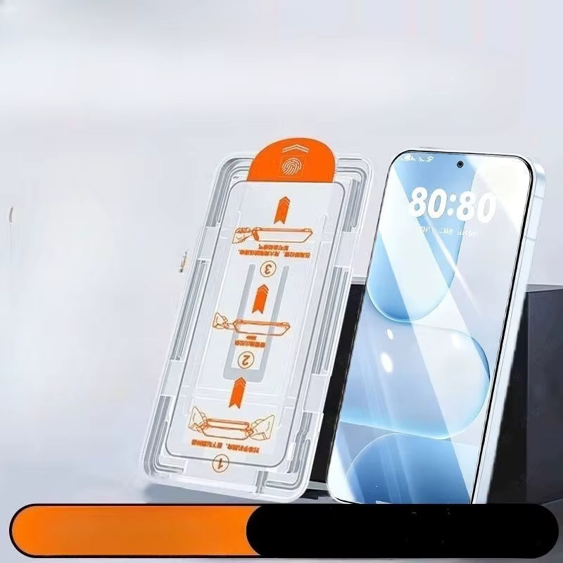 Displayschutzfolie aus gehärtetem Glas für Honor 500 Pro, Honor 400 Magic 8 und 7 Pro, transparente Vollabdeckung mit 9H Härtegrad - Bild 1