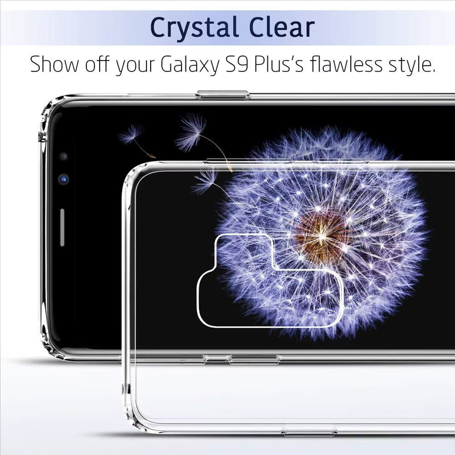 Transparente TPU Schutzhülle für Samsung Galaxy S7, S8, S9, S10, S20 Plus, S10e, A10, A01, A10s, A20, A30, A20e, A40, A50, A20s - Bild 4