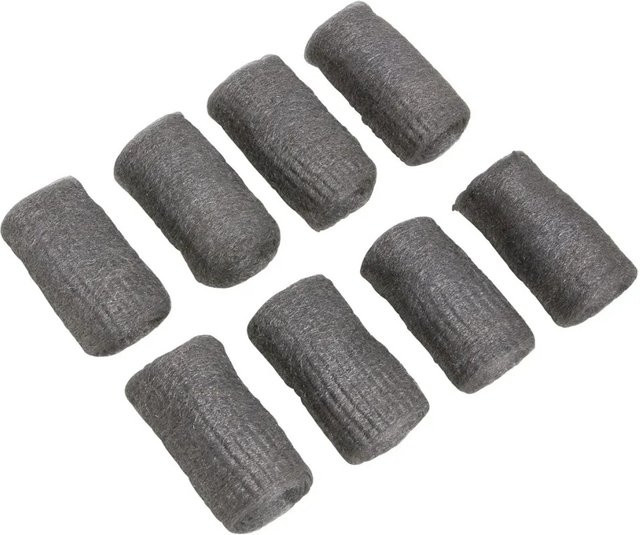 LUX-TOOLS Stahlwolle Feinheit 1 für Holz und Metall in Grau - Bild 1