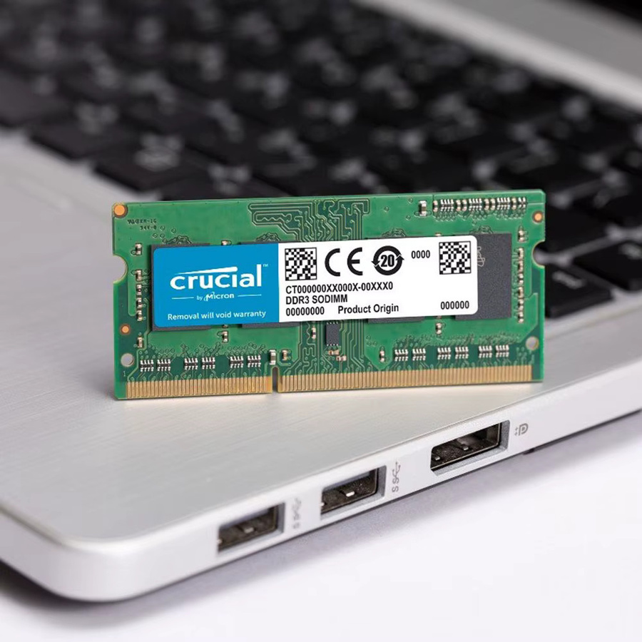 Crucial DDR3 DDR3L SODIMM Laptop RAM Speicher in Grün - Bild 3