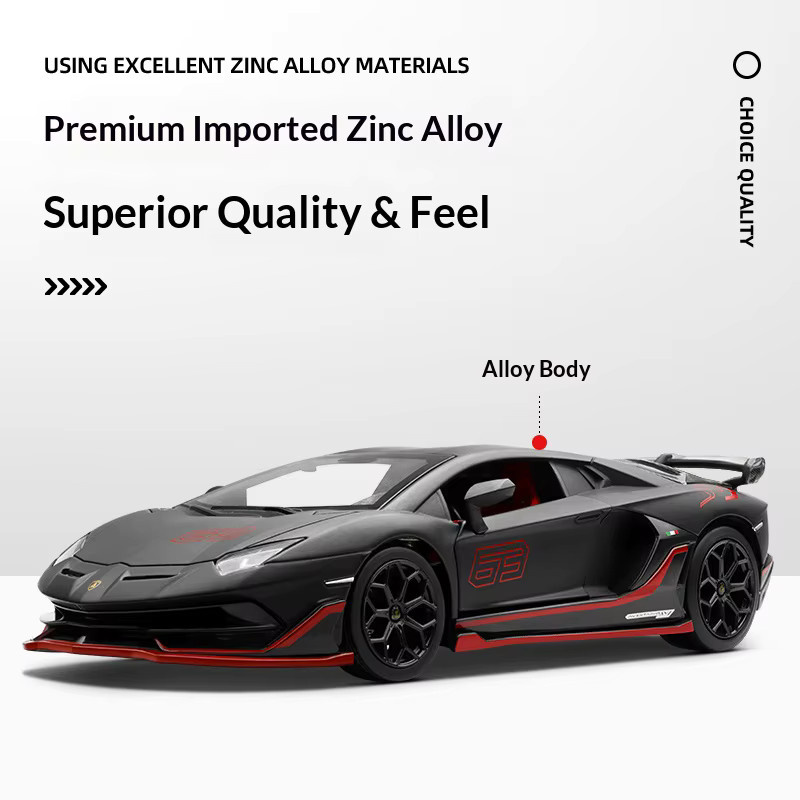 Maisto Lamborghini Supersportwagen-Modell, Metall-Druckguss - Bild 2