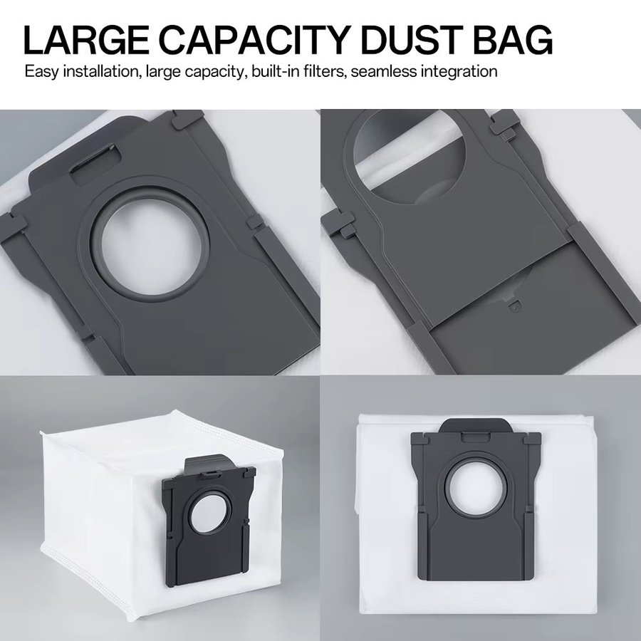Dreame Ersatzteil-Set für X50 Ultra, L50 Pro Ultra, L40s Pro Ultra und Mova V50 mit Seitenbürsten, HEPA-Filter, Mopptüchern und Staubbeuteln - Bild 3