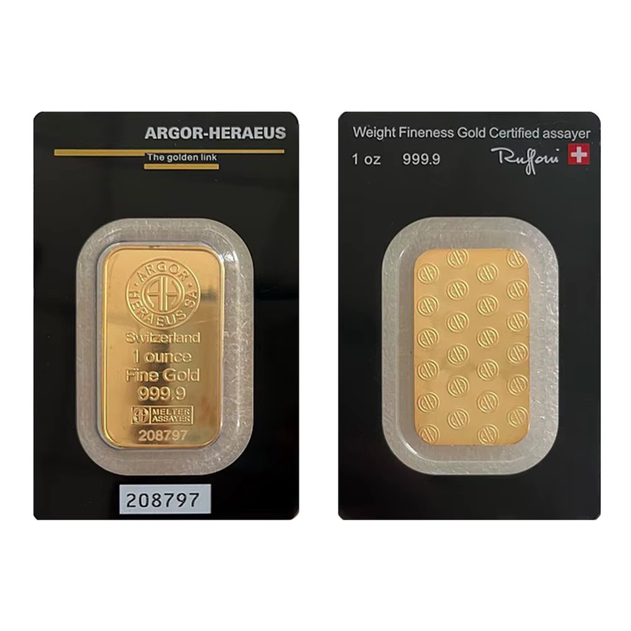 Stab aus Schweizer Gold und Silber, Kupferstab, Unisex - Bild 2