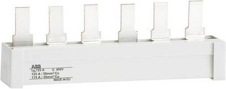 ABB OZXA40 Parallelverbindungssatz für Querschnitt 50mm² in Weiß - Bild 1