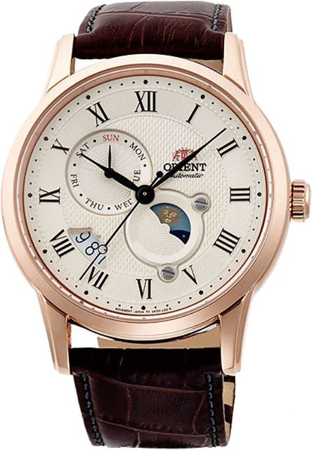 Orient Armbanduhr Automatik, Edelstahl, Leder, 42 mm, Herren - Bild 1
