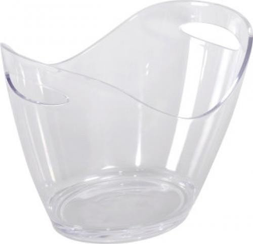 APS Wein- und Sektkühler aus Kunststoff, transparent, Volumen: 6 l, B/T/H: 27 x 35 x 25,5 cm - Bild 1