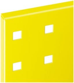 Kappes Lochplatte RasterPlan in Gelb RAL 1023 aus Stahl, B: 100 cm, H: 45 cm - Bild 1