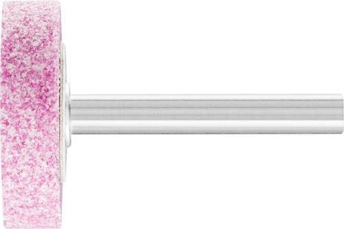 PFERD Schleifstift Zylinder Ø 32 x 8 mm Schaft-Ø 6 mm A60 für Stahl und Stahlguss in Pink - Bild 1