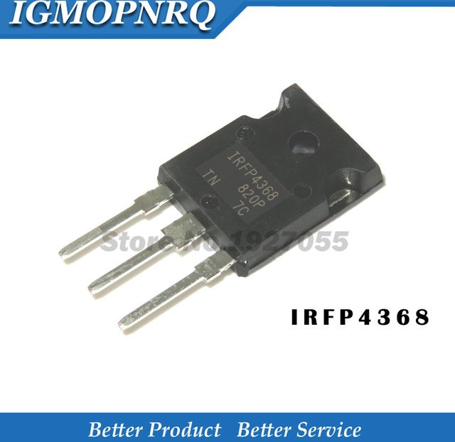 5 Stück IRFP MOSFET Transistoren in TO-3P Gehäuse, verschiedene Modelle wie IRFP064, IRFP150, IRFP250, IRFP460 und IRFP4368, Farbe: Schwarz - Bild 1