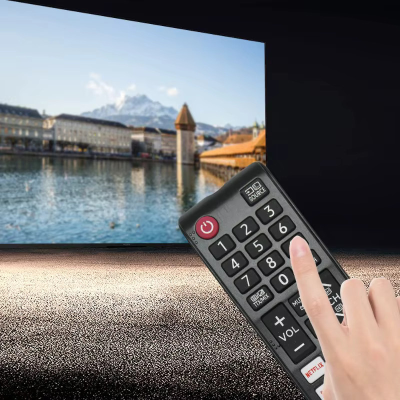 Samsung Fernbedienung BN59 01315B in Schwarz, kompatibel mit UE43RU7100, UE49RU7100, UE50RU7100, UE55RU7100, UE75RU7100, UE43RU7105 und UE43RU7 - Bild 6