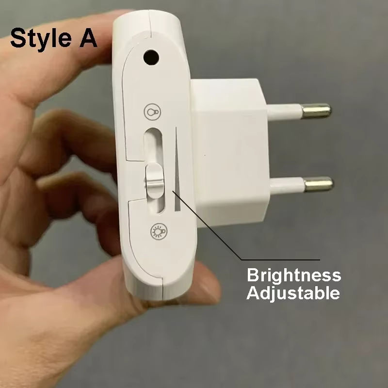 TLEDMP Mini-LED-Nachtlicht mit Bewegungsmelder, dimmbar, quadratisch, Weiß - Bild 4