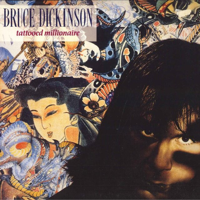 Bruce Dickinson - Tattooed Millionaire Vinyl LP (2017) Duellist Holdings Ltd. Rock Metal grau/mehrfarbig - Bild 1