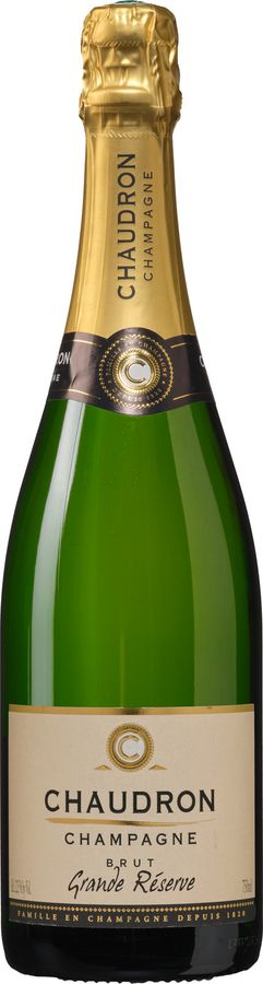 Chaudron Champagne Brut Grande Réserve, Chardonnay, Frankreich, 0,75 l - Bild 2