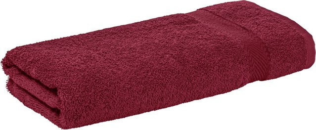 ERWIN M. Badetuch Bermuda 2.0 aus Baumwolle in Rot, Breite: 100 cm, Länge: 150 cm - Bild 1