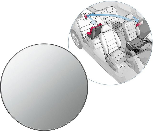 Reer Safety View Sicherheitsspiegel transparent aus Kunststoff - Bild 1