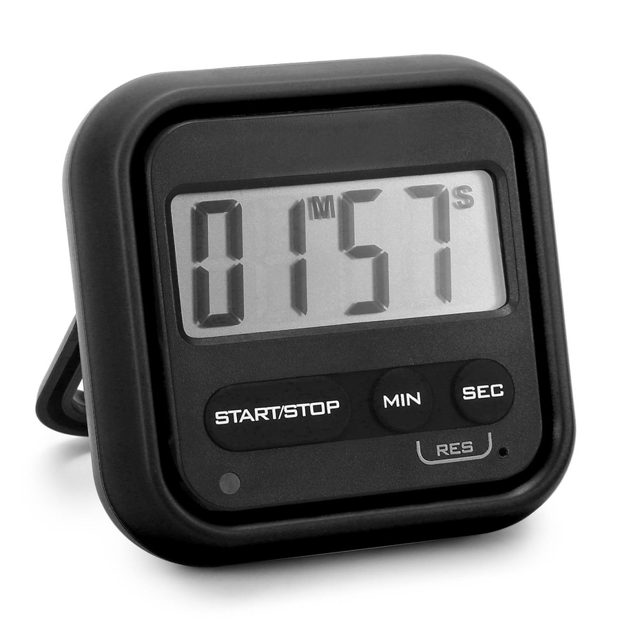TOMTOP JMS Digitaler Küchentimer mit lautem Alarm und großem LCD-Display in Schwarz oder Grün - Bild 3