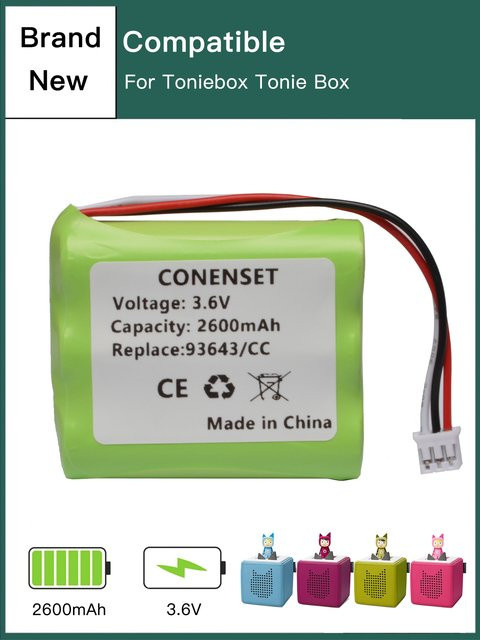 Tonies TonieBox Akku 2600 mAh in Grün - Bild 1