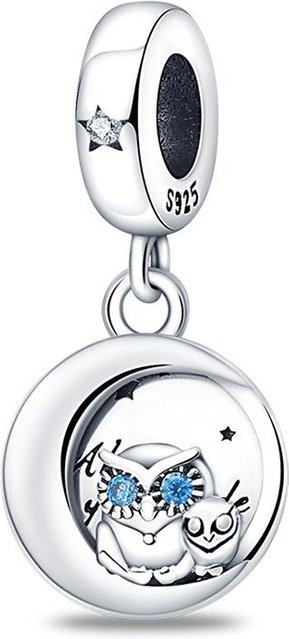 Anhänger 925 Silber, Perle, Zirkonia, Weiß, Damen - Bild 1