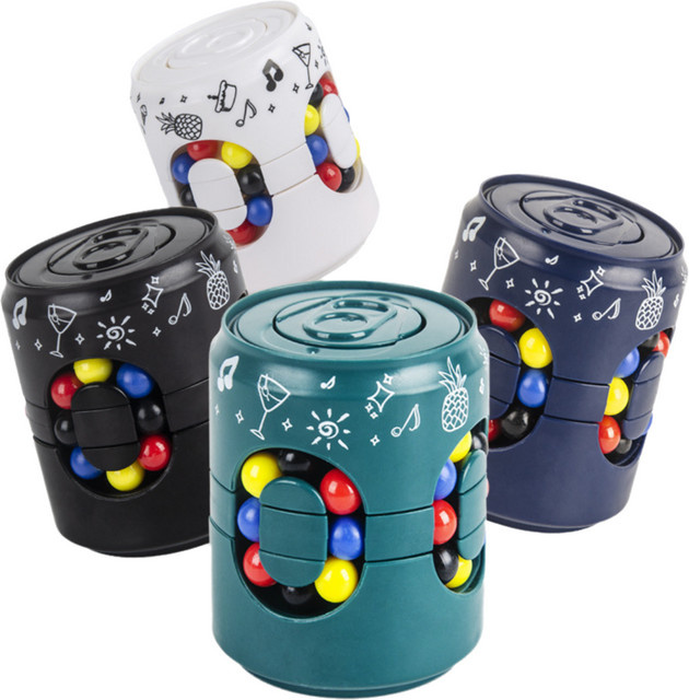 Datgo 3D rotierende magische Bohnen, Fingerspitzenspielzeug, Lernspielzeug - Bild 1