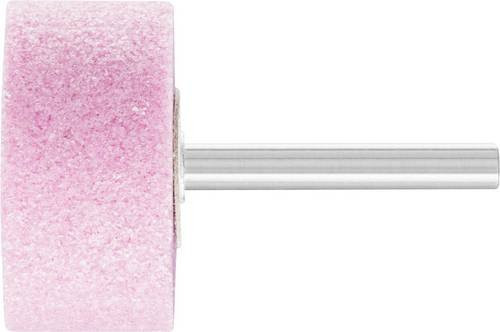 PFERD STEEL EDGE Schleifstift Zylinder A46 für Stahl und Stahlguss, Durchmesser: 40 mm, Schaft-Durchmesser: 6 mm, Farbe: Pink - Bild 1