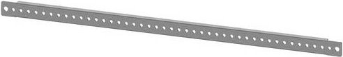 Siemens Montageschiene aus Stahl in Silber, L x B: 56,6 x 50,0 cm - Bild 1