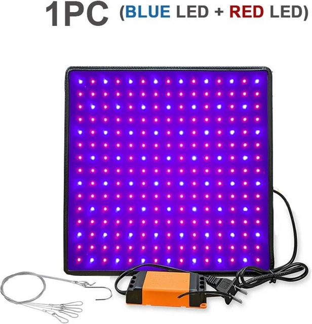 SEAMETAL 1000W LED Pflanzenlampe Vollspektrum 3500K in Schwarz für Innenräume und Gewächshäuser - Bild 1