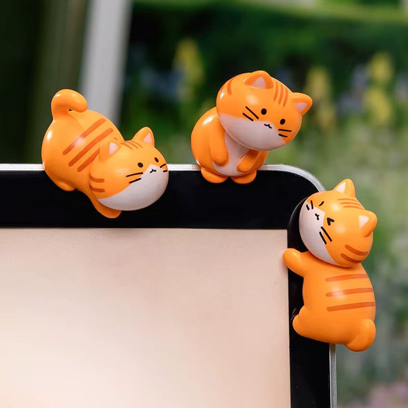 8er Set Kawaii Katzen Miniaturen für Mikro-Landschaften, Desktop- und Bonsai-Dekoration - Bild 3