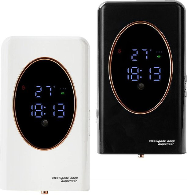 ZJMZYM Automatischer Schaumseifenspender Wandmontiert, USB-aufladbar, Weiß, 480 ml - Bild 1