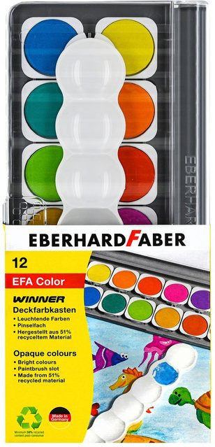 Eberhard Faber Deckfarbkasten Bunt / Mehrfarbig - Bild 1