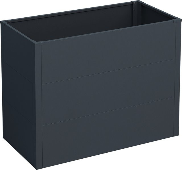 ELEPHANT Metall-Hochbeet aus Stahlblech in Anthrazit und Grau - Bild 1