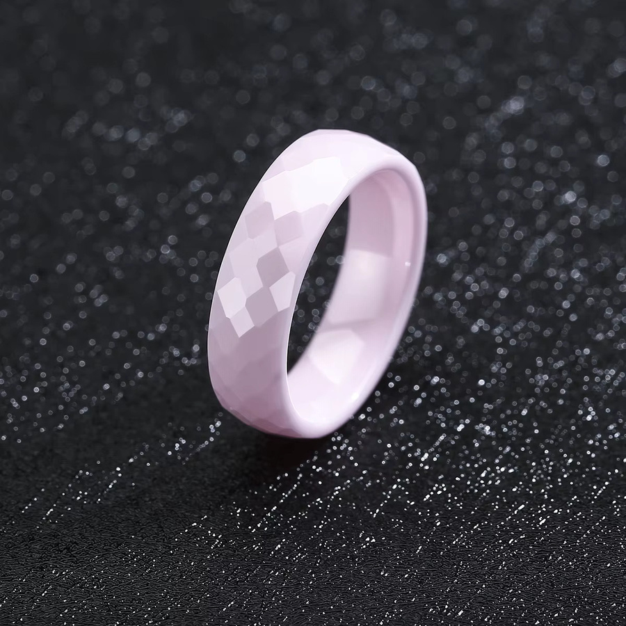 Pinannie Keramikring, Schwarz, Unisex, 6mm - Bild 2