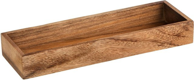 VEGA Schale Ruby aus Akazie Holz in Braun, L 30 cm x B 10 cm x H 4 cm - Bild 1