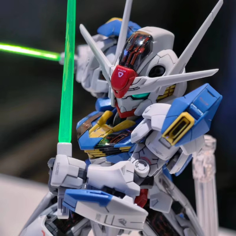HEROCROSS MGSD Aerial SD Q-Version Actionfigur, Mecha-Krieger, Modell mit abnehmbaren Teilen - Bild 2