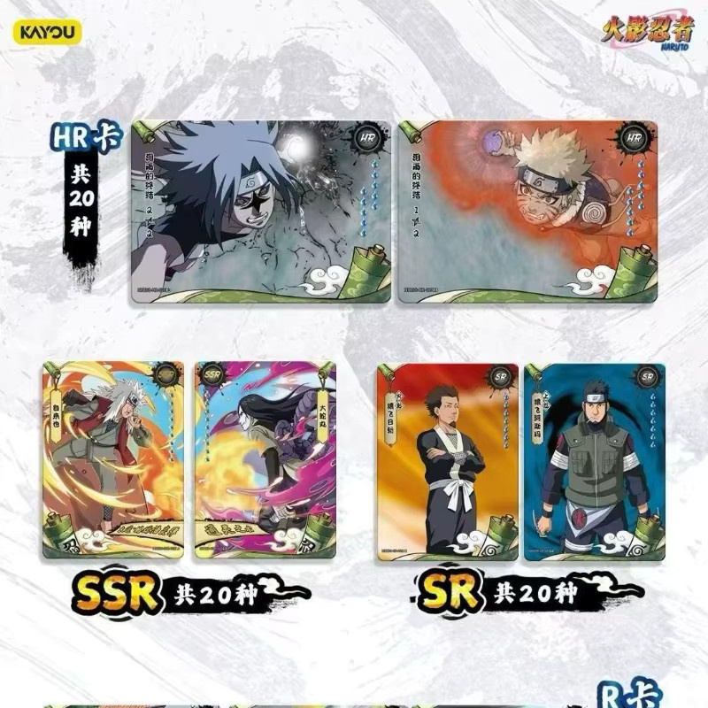 KAYOU Naruto Sammelkarten, Box-Set, Fantasy, bunt - Bild 4