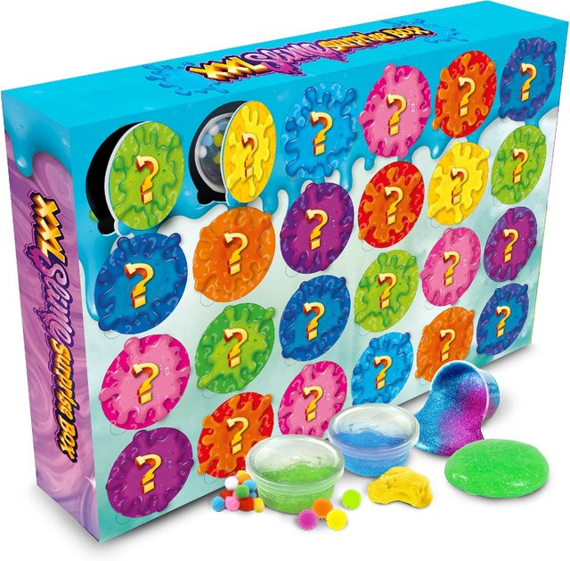 Toi-Toys Adventskalender SLIME Set Surprise Box Schleim Bastelset ab 5 Jahren - Bild 1