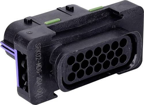TE Connectivity SRK02-MDG-20A-001 Steckverbinder in Schwarz - Bild 1