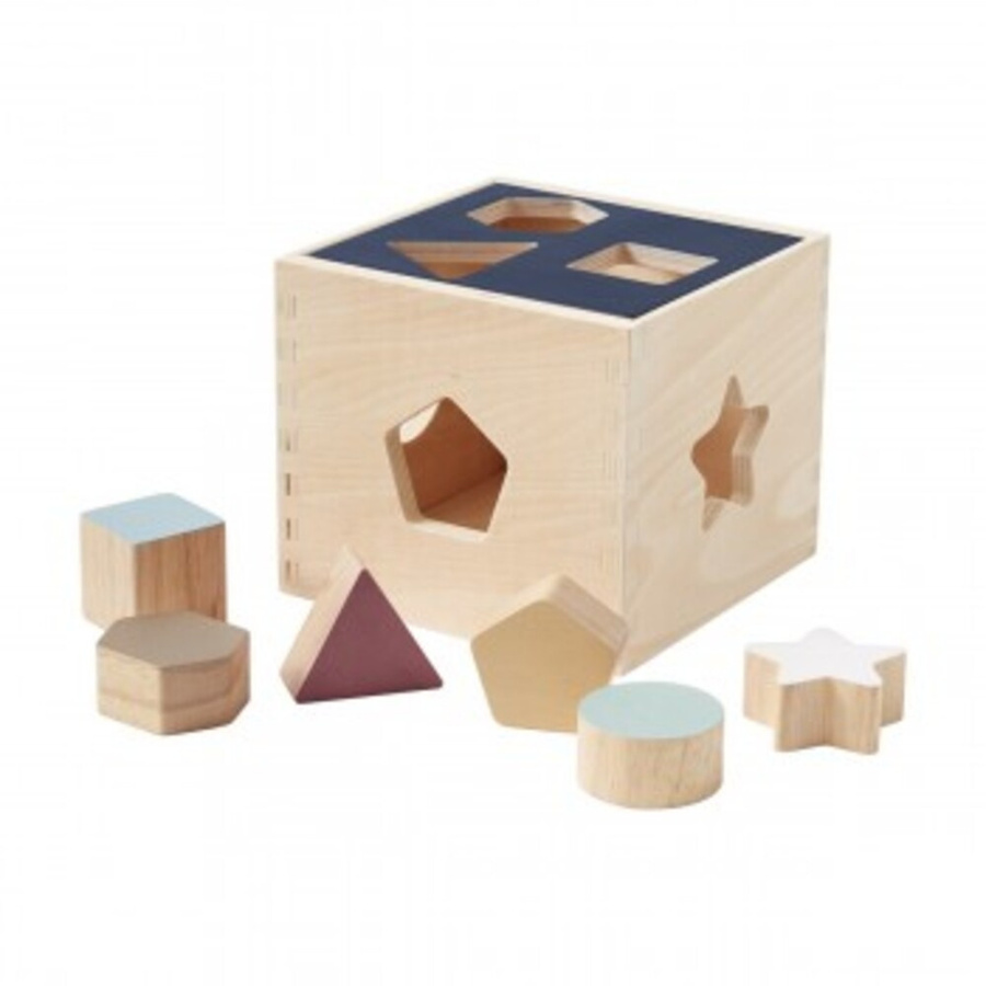 Kids Concept Steckspiel Aiden, Holz, Bunt / Mehrfarbig, ab 1 Jahr - Bild 1
