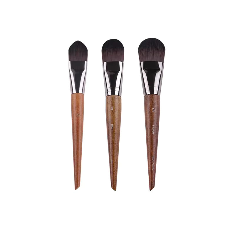 3er Set Make-up Pinsel, Lidschatten, Lip Liner, Concealer, Unisex - Bild 3
