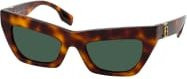 Burberry BE 4405 Sonnenbrille Cat Eye, Kunststoff, braun, grün, Damen - Bild 1