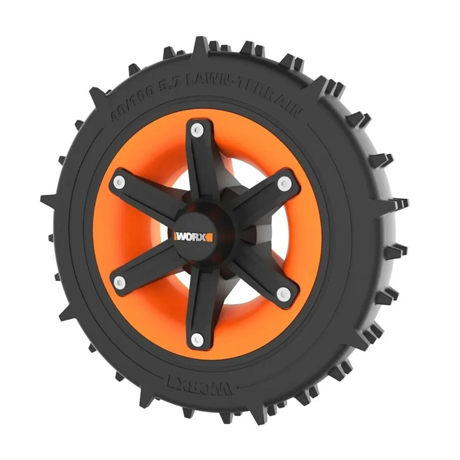 Worx Landroid Spike Antriebsräder WA0955 in Orange - Bild 2