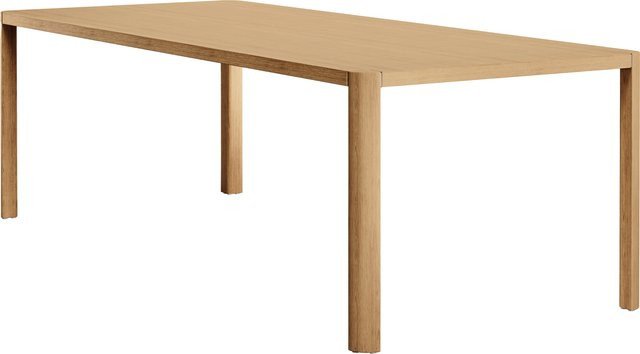 Thonet Esstisch 1140 aus lackiertem Eichenholz in Braun, rechteckig - Bild 1