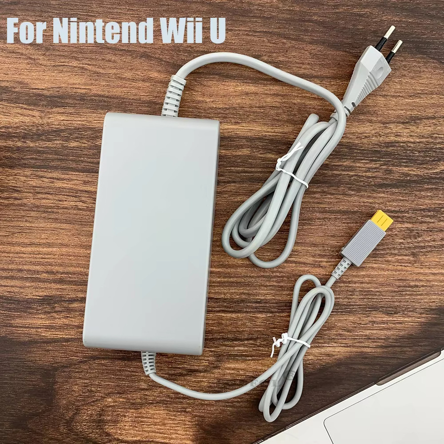 MBCHIPSTAR AC Adapter Netzteil für Nintendo Wii U Konsole mit EU/US-Stecker in Grau - Bild 2