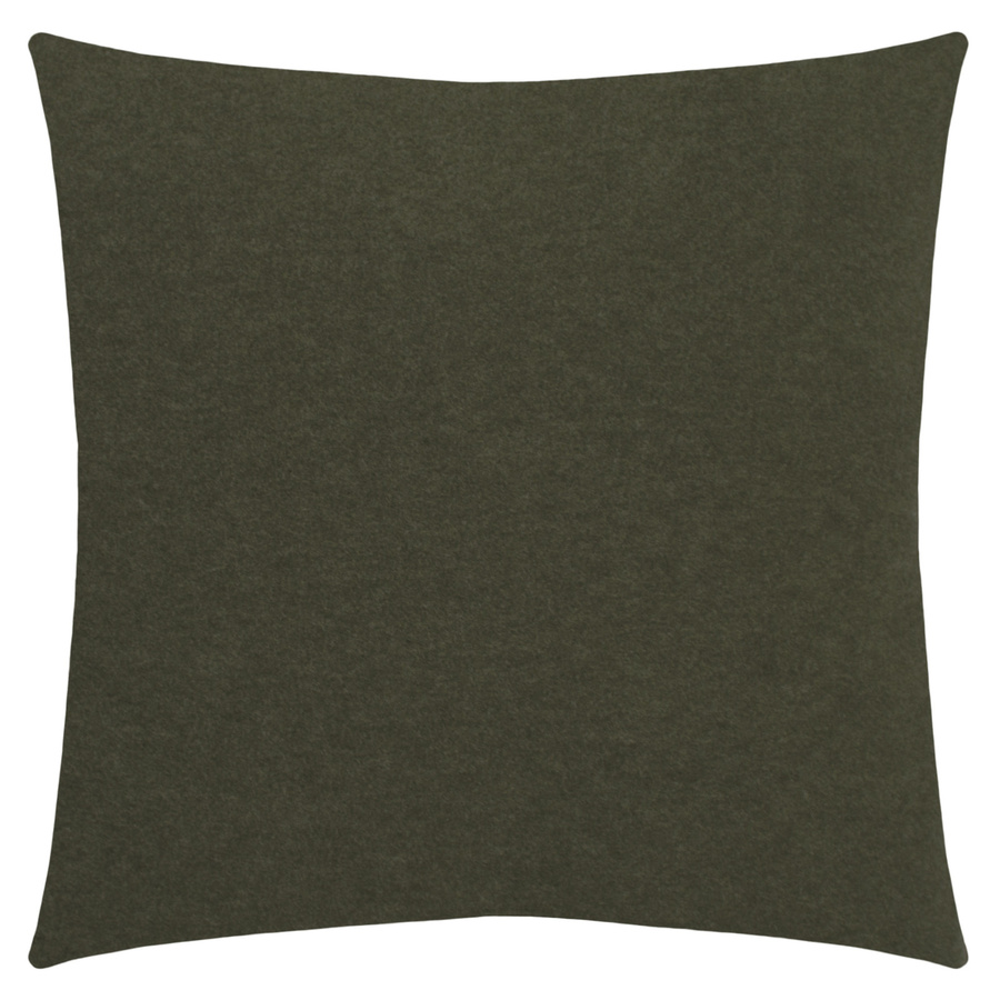 Zoeppritz Soft-Fleece Kissenhülle Grün, Quadratisch, B/T/H: 40 x 40 x 1 cm - Bild 1