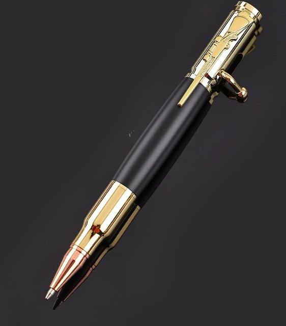 SZwatch Luxus-Kugelschreiber aus Metall in Gold - Bild 1