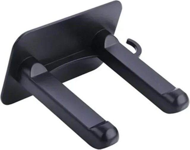 Haartrocknerhalter für Dyson zur Wandmontage, platzsparender Badezimmer-Organizer aus Kunststoff, Schwarz - Bild 1